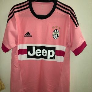 Juventus Pink Drake Adidas Jersey unisex Soccer